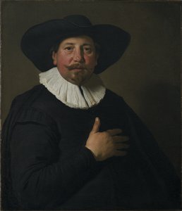 Ritratto di un uomo, c.1638 da Jacob Adriensz Backer