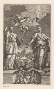 Allegoria della medicina a Strasburgo da Jacob Andreas Fridrich (I)