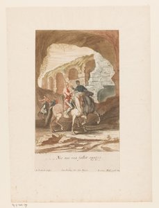Ruiters in gesprek da Jacob Andreas Fridrich (I)