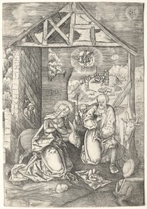 La natività da Jacob Binck