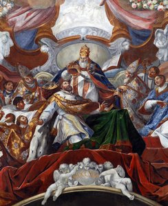 Incoronazione imperiale di Carlo Magno da parte di Papa Leone III nel 800