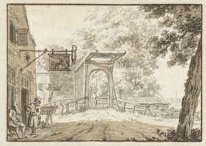Osteria davanti a un ponte
