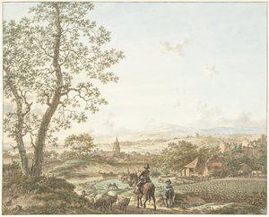 Primavera, mattina e terra (serie: Le quattro stagioni, i momenti del giorno e gli elementi) da Jacob  Cats