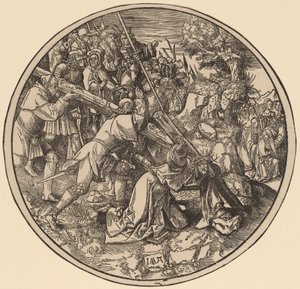Cristo che Porta la Croce da Jacob Cornelisz van Oostsanen