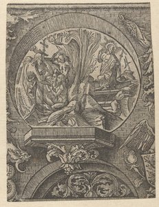 La discesa agli inferi e la resurrezione di Cristo da Jacob Cornelisz van Oostsanen