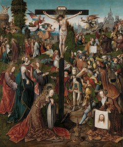 Crocifissione di Cristo. Circa 1507-10