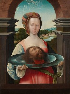 Salomè con la testa di Giovanni Battista da Jacob Cornelisz van Oostsanen
