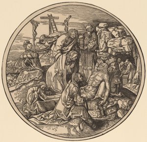 Il Compianto e la Sepoltura da Jacob Cornelisz van Oostsanen