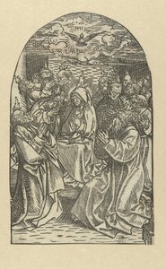Discesa dello Spirito Santo da Jacob Cornelisz van Oostsanen