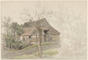 Casa di contadini con alberi a Delden