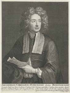 Ritratto del compositore e violinista Arcangelo Corelli 1653-1713