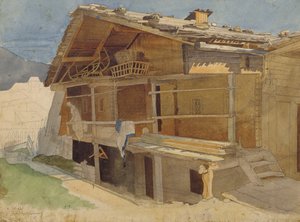 Cascina in Costruzione, 1829 da Jacob Gensler