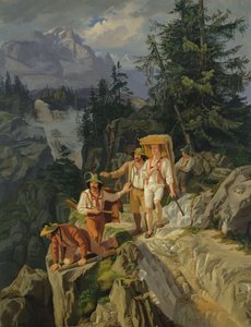 Contrabbandieri tirolesi, 1831 da Jacob Gensler