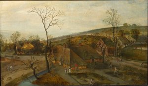 Le Quattro Stagioni: Primavera, 1577 da Jacob Grimmer