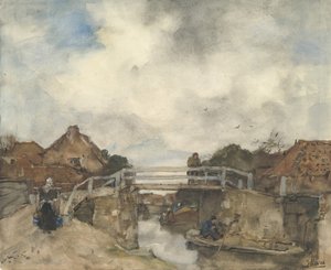 Canale Olandese, Rijswijk da Jacob Henricus Maris