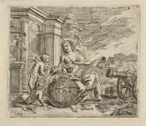 Allegoria della geometria da Jacob Herreyns (I)