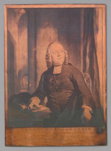 Ritratto di Nicolaas van Tetterode da Jacob Houbraken (signed by artist)