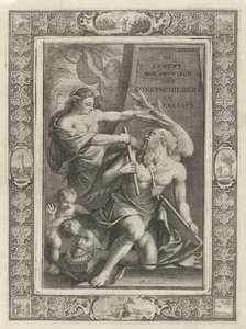 Immaginazione doma Padre Tempo da Jacob Houbraken