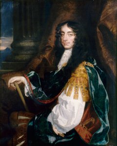 Ritratto di Carlo II, c.1660 da Jacob Huysmans