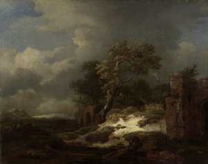 Paesaggio con rovine da Jacob van Ruisdael