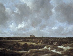 Veduta di Haarlem e Campi di Sbiancamento, c.1665-70
