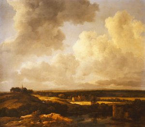 Un ampio paesaggio estivo, 1665-70