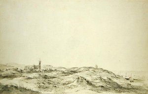 Le dune a Wijk aan Zee da Jacob van Ruisdael