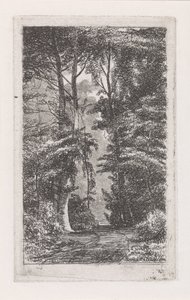 Viale alberato da Jacob Jan van der Maaten