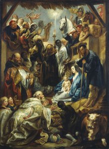 Adorazione dei Re da Jacob Jordaens