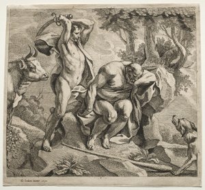 Mercurio uccide Argo, 1652 da Jacob Jordaens
