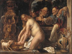 Susanna e i vecchioni da Jacob Jordaens
