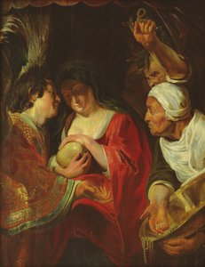 Tentazione di Santa Maria Maddalena (olio su tavola) da Jacob Jordaens