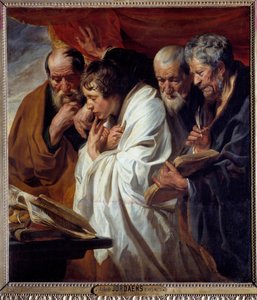 I quattro evangelisti da Jacob Jordaens