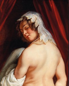 La moglie del re Candaules, c. 1645 da Jacob Jordaens