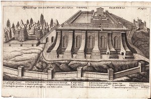 De templo Hierosolymitano Tempio di Salomone da Jacob Judah Aryeh Leon