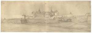 Veduta della Fortezza di Akershus da Jacob Koninck II