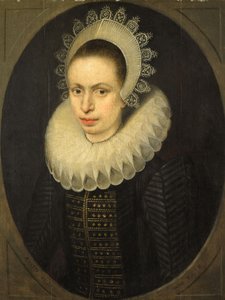 Ritratto di Antoinette Walleran (1598-?) da Jacob Lambrechtsz Loncke