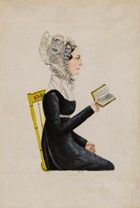 Ritratto di Elizabeth Sweitzer Musser da Jacob Maentel