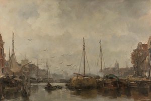 Veduta della città da Jacob Maris