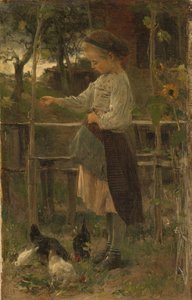 Dare da mangiare ai polli da Jacob Maris