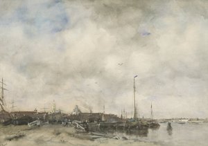 Veduta di una città da Jacob Maris