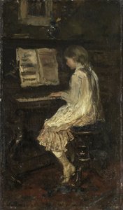 Ragazza al pianoforte