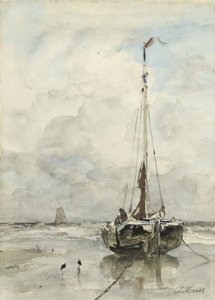 Pescatore sulla spiaggia