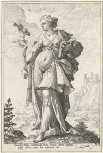 Fede Le virtù da Jacob Matham (attributed to)