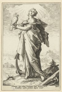 Speranza (Spes) da Jacob Matham (attributed to)