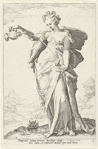 Temperanza da Jacob Matham (attributed to)