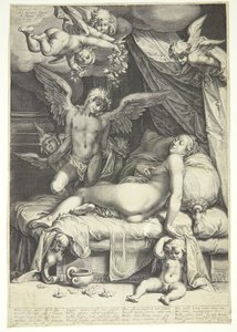 Amore e Psiche da Jacob Matham