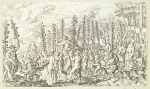 Il trionfo di Bacco da Jacob Matham