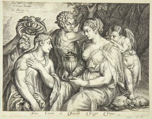 Cerere, Bacco e Venere da Jacob Matham