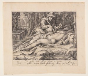 Cimone e Ifigenia da Jacob Matham